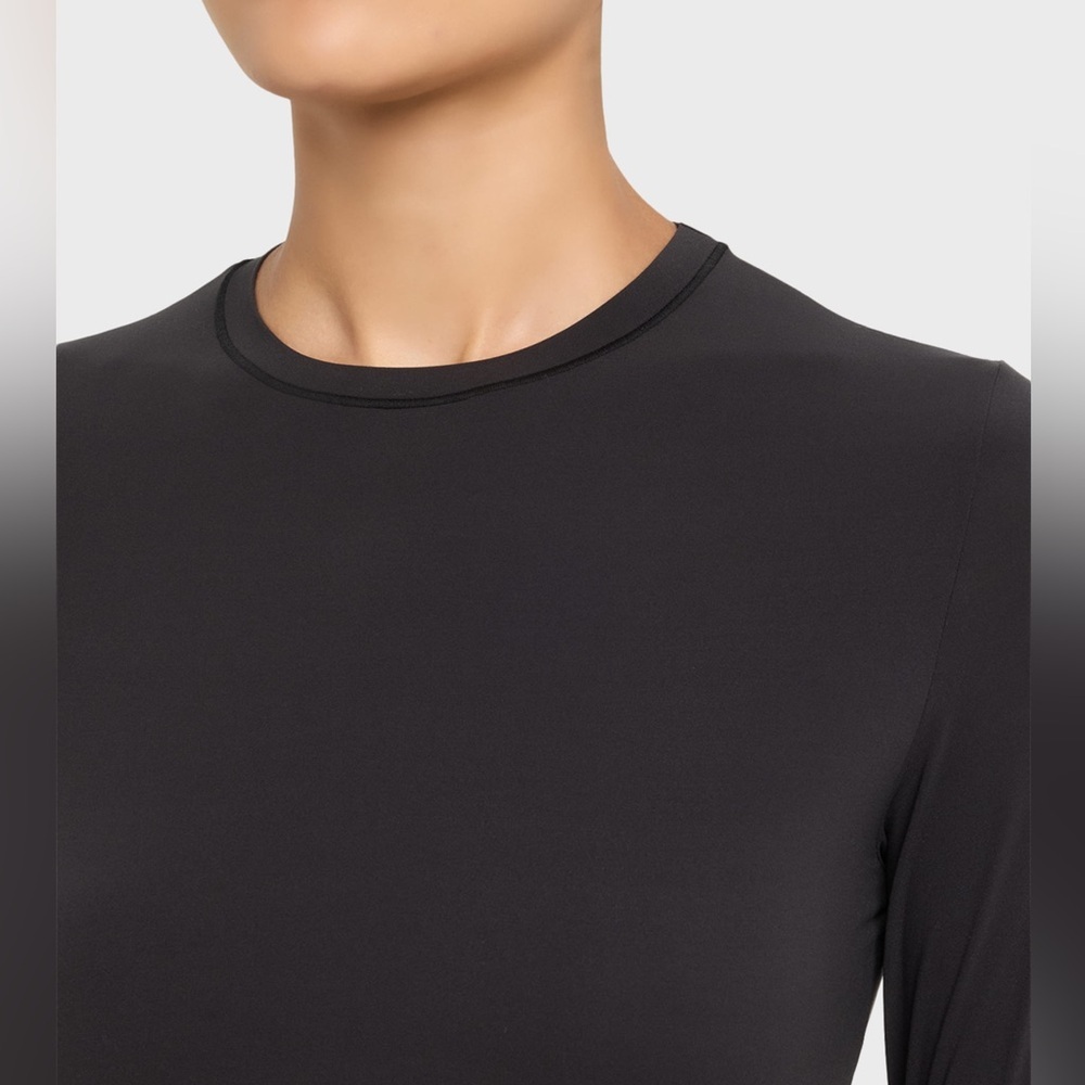 SKIMS (G20) Cotton Jersey Long Sleeve T-Shirt S IRON NWT
